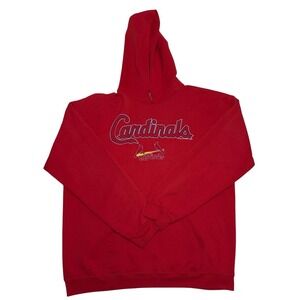 ST. Louis Cardinals Red Hoodie MLB Genuine Merchandise